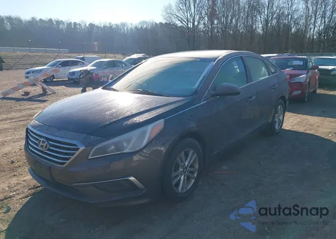 2016 Hyundai Sonata Se z USA, uszkodzony, nr VIN 5NPE24AF4GH333731